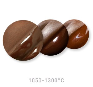 Farba podszkliwna V-313 RED BROWN