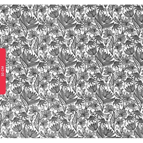 Transfer ceramiczny Kwiaty Wiktorii