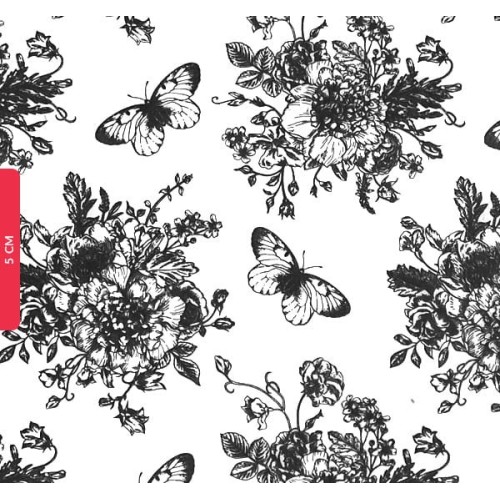 Transfer ceramiczny W ogrodzie