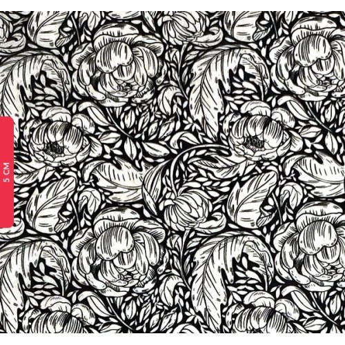 Transfer ceramiczny Peonie