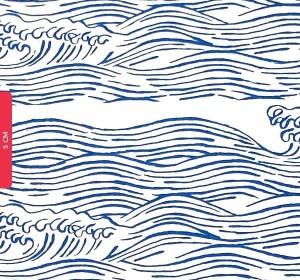 Transfer ceramiczny Morskie fale