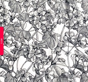 Transfer ceramiczny Geranium