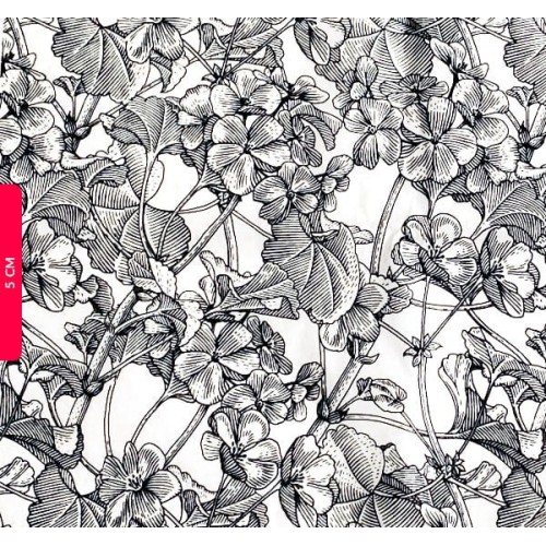 Transfer ceramiczny Geranium