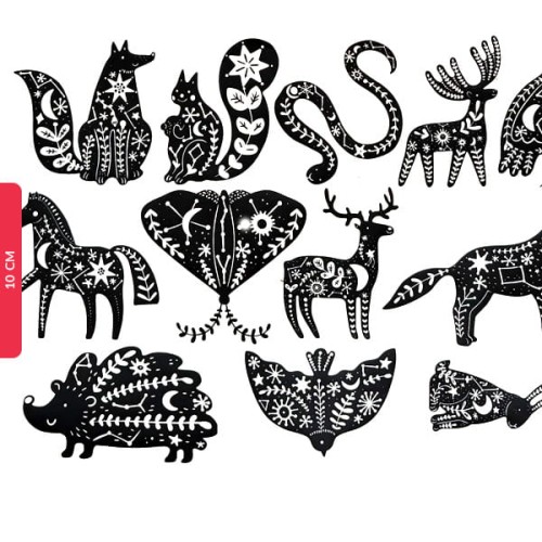 Transfer ceramiczny Folk 1