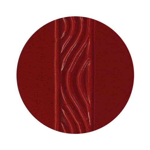 AMACO DL-59 Brick Red stoneware glaze  -  1240.design