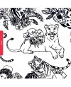 Transfer ceramiczny Dzikie Koty - 1240.design