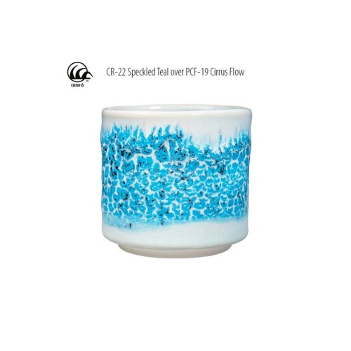 Szkliwo AMACO CR-22 Speckled Teal - 1240.design