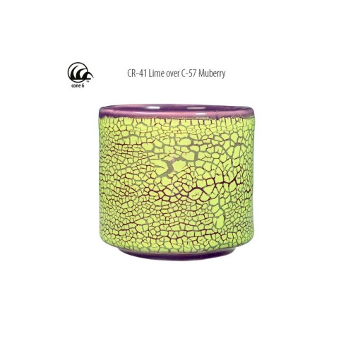 AMACO CR-41 Lime stoneware glaze - 1240.design