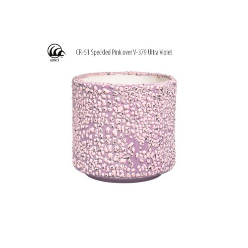 Szkliwo AMACO CR-51 Speckled Pink - 1240.design
