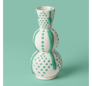 Mayco SW-433 Turquoise Melt Gloop stoneware glaze - 1240.design