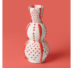 Mayco SW-429 Red Melt Gloop stoneware glaze - 1240.design