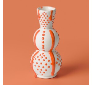 Mayco SW-428 Orange Melt Gloop stoneware glaze - 1240.design