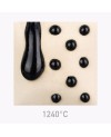 Mayco SW-425 Black Melt Gloop stoneware glaze - 1240.design