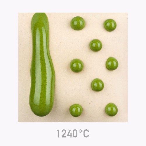 Mayco SW-423 Slime Green Melt Gloop stoneware glaze - 1240.design