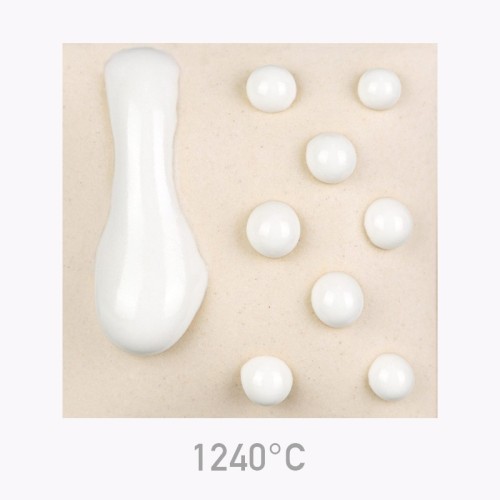 Mayco SW-420 White Melt Gloop stoneware glaze - 1240.design