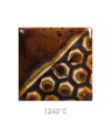 Mayco EL-107 AMBER ASH low-fire glaze - 1240.design