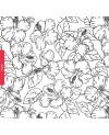 Transfer ceramiczny Hibiskus