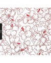 Transfer ceramiczny Hibiskus