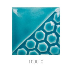 Mayco EL-153 CARIBBEAN BLUE low-fire glaze - 1240.design