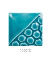 Mayco EL-153 CARIBBEAN BLUE low-fire glaze - 1240.design