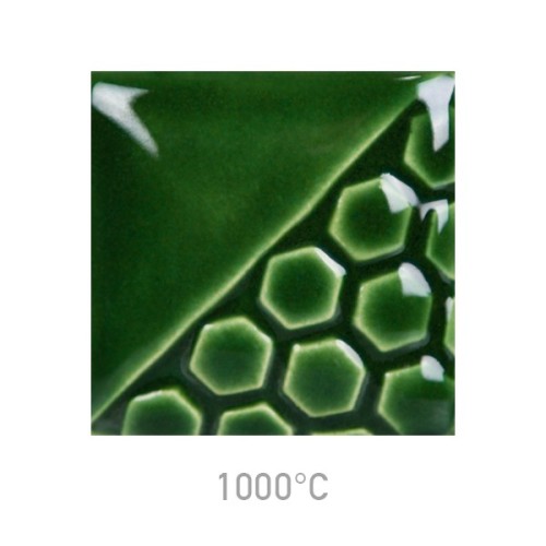 Mayco EL-155 HOLIDAY GREEN low-fire glaze - 1240.design