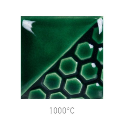 Mayco EL-156 BLUEGRASS low-fire glaze - 1240.design