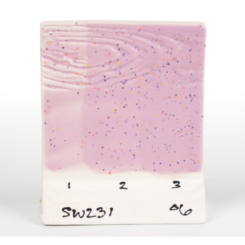 Mayco SW-231 Lilac Speck stoneware glaze - 1240.design