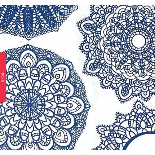 Transfer ceramiczny Koronka