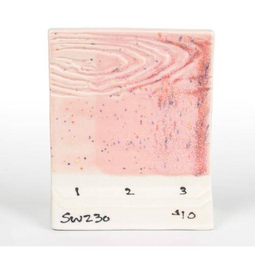 Mayco SW-230 Pink Speck stoneware glaze - 1240.design